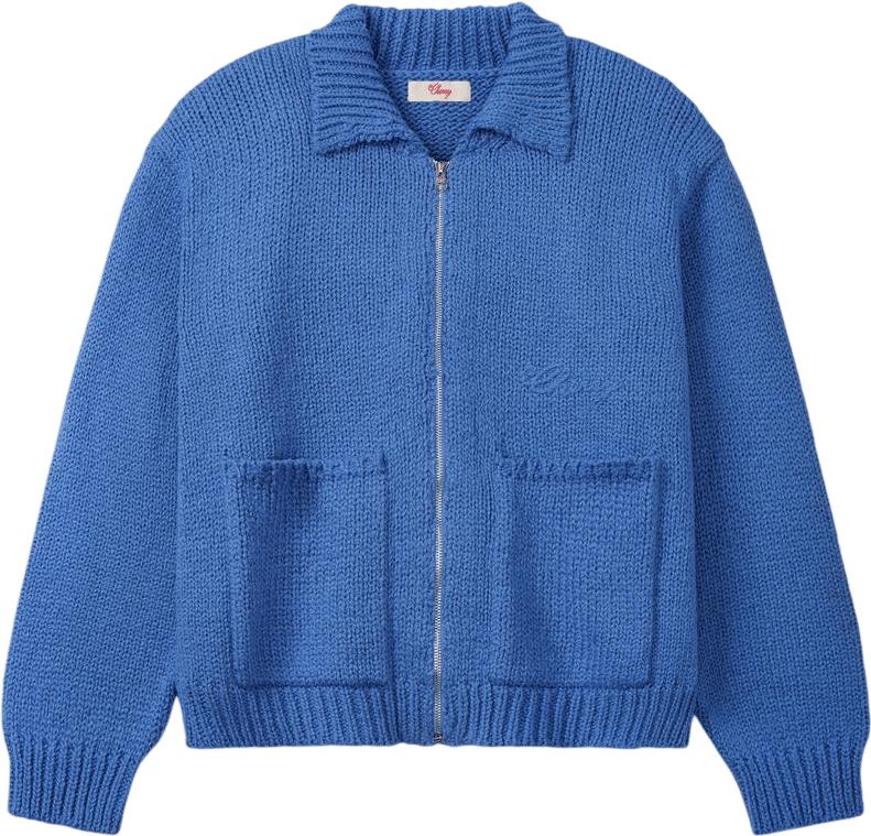 5 Star Knit Zip Jacket by Cherry Los Angeles