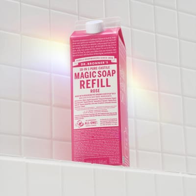 Rose Pure-Castile Liquid Soap