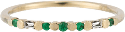 Emerald Etude Ring