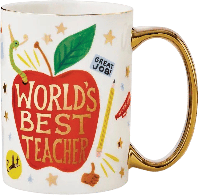 worlds best teacher mug