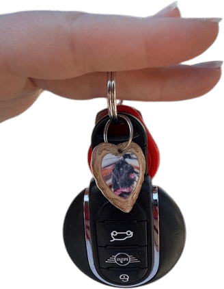 put your baby on your keychain