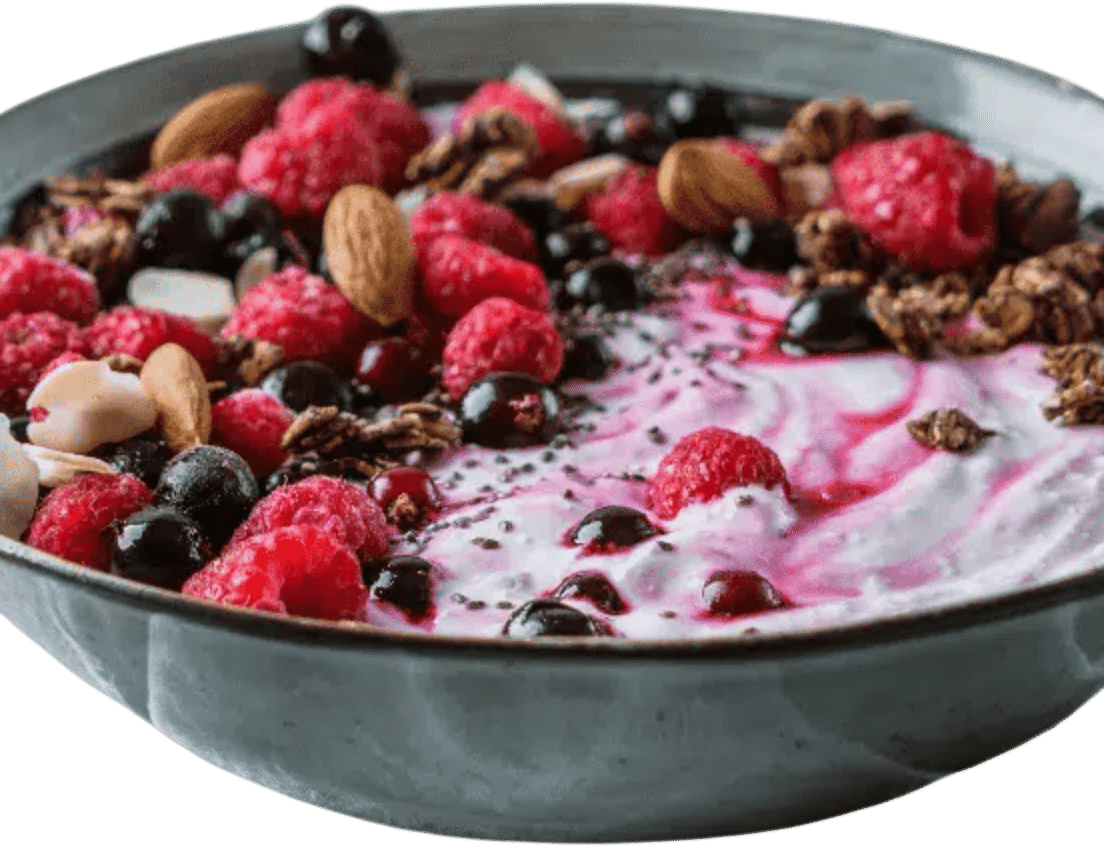 Coconut Raspberry Breakfast Bowl Recipe