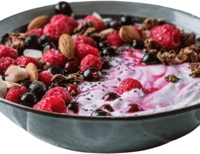 Coconut Raspberry Breakfast Bowl Recipe