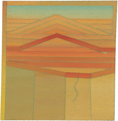 River of Pediment (Miyoko Ito Painting)