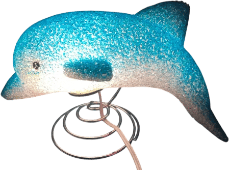 that one squishy dolphin lamp