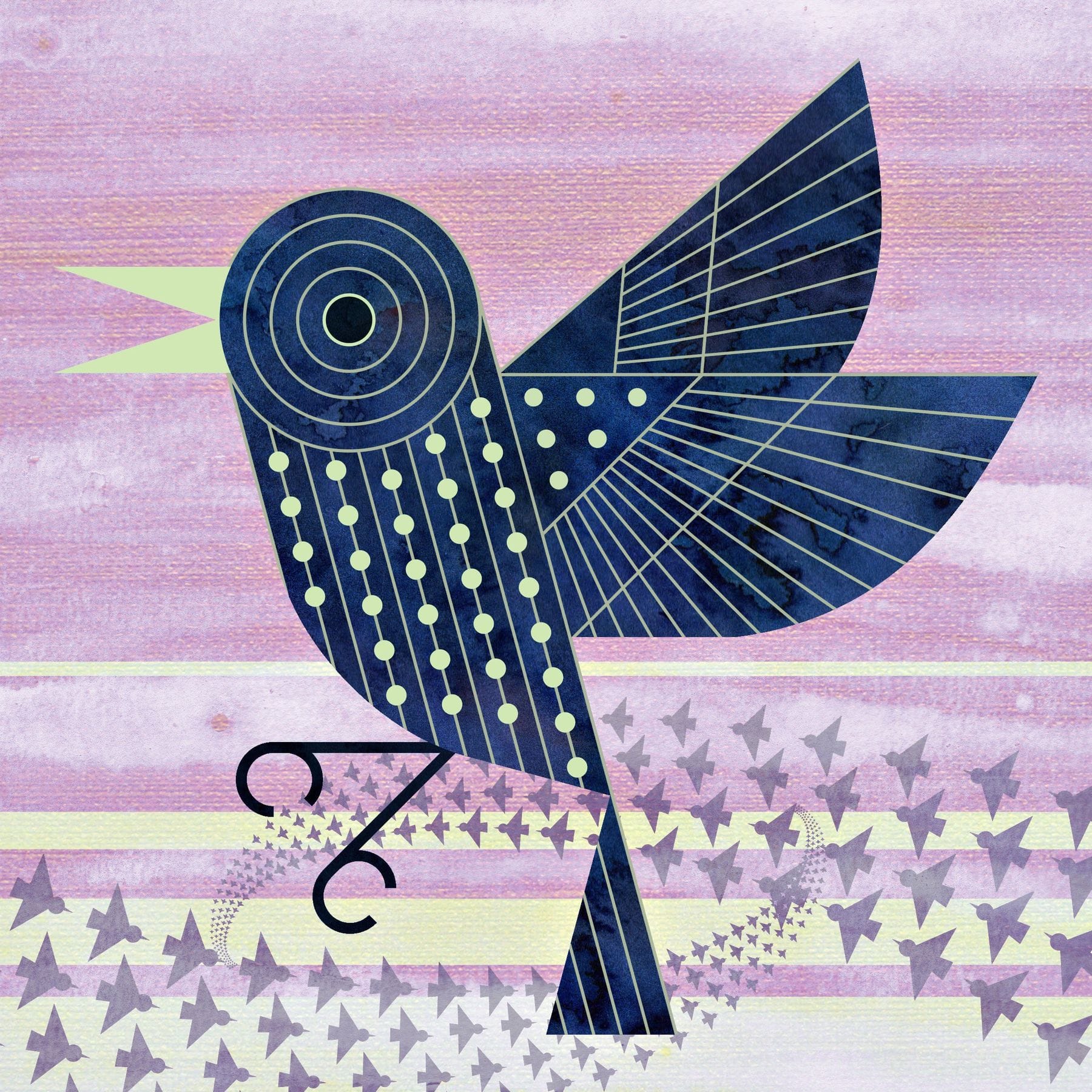 European Starling Print