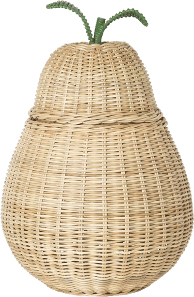 Pear Braided Storage Basket