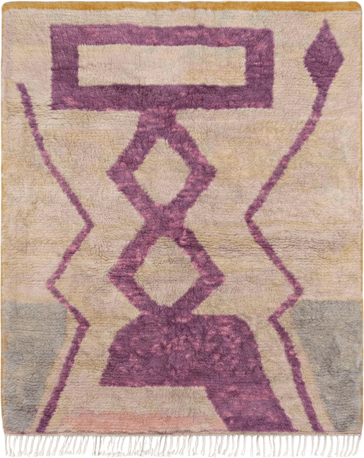 Orjowana Shag Moroccan Rug
