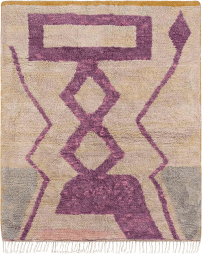 Orjowana Shag Moroccan Rug