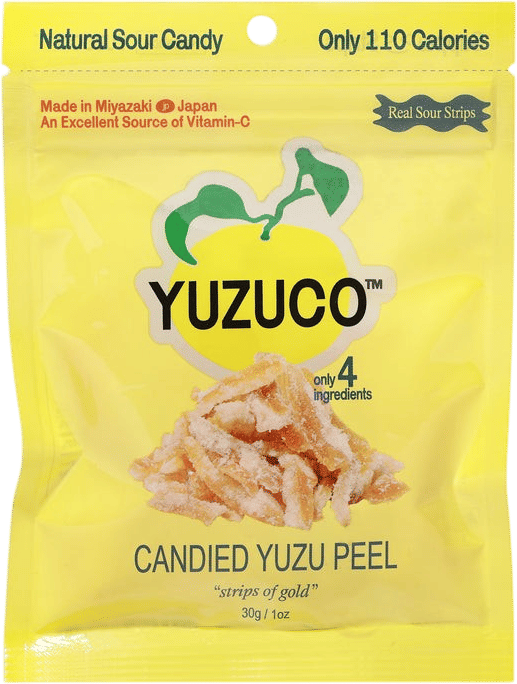 Yuzuco candied yuzu peel