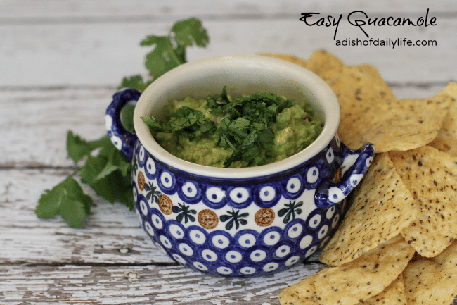 Put a splash of apple cider vinegar in guac