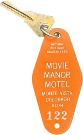 Movie Manor keychain