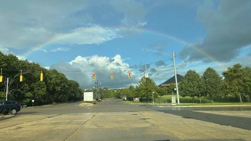 Following the rainbow