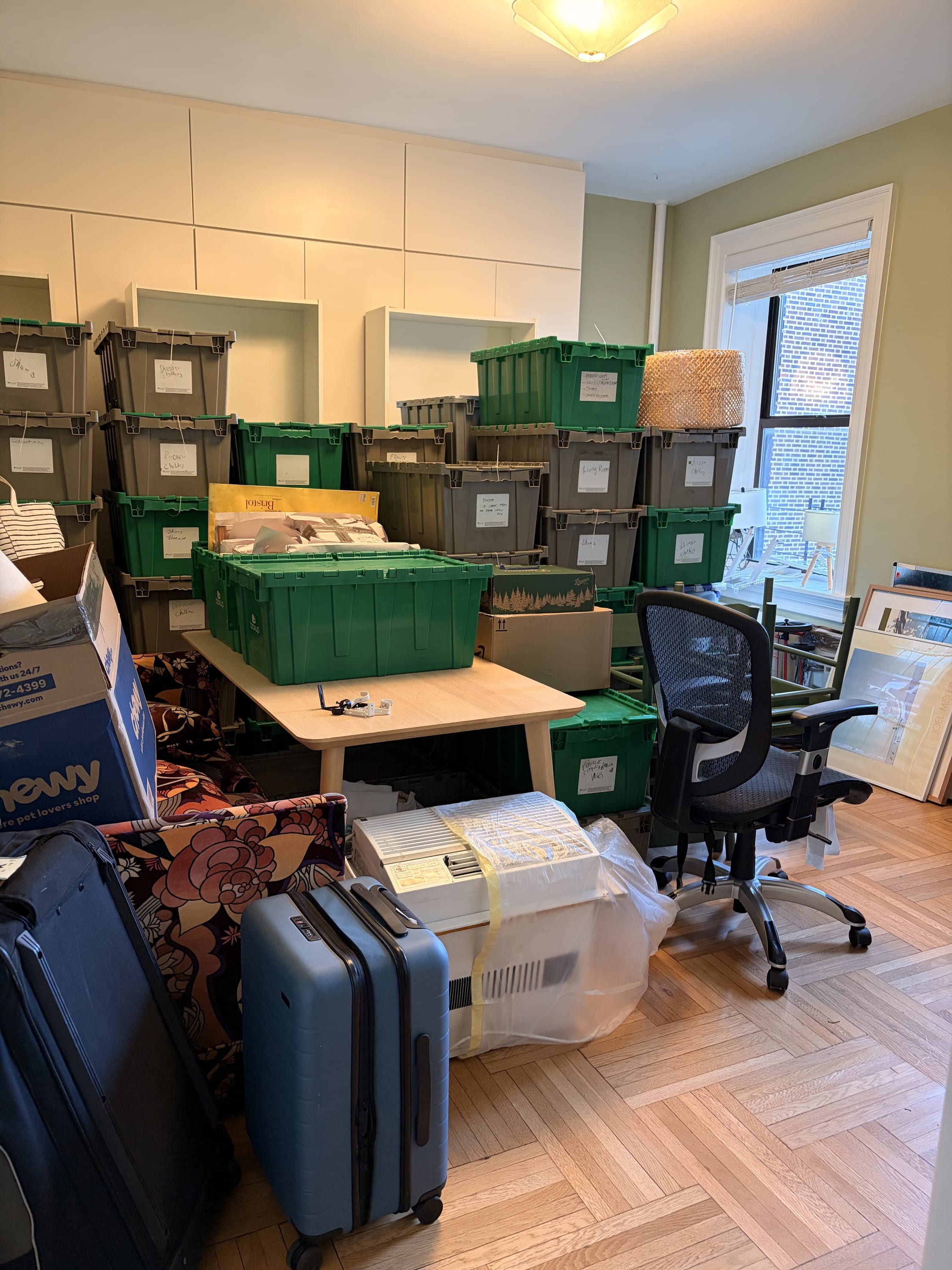 Let the movers pack for you