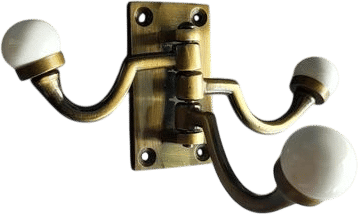 Antique Bronze 3-Prong Hooks