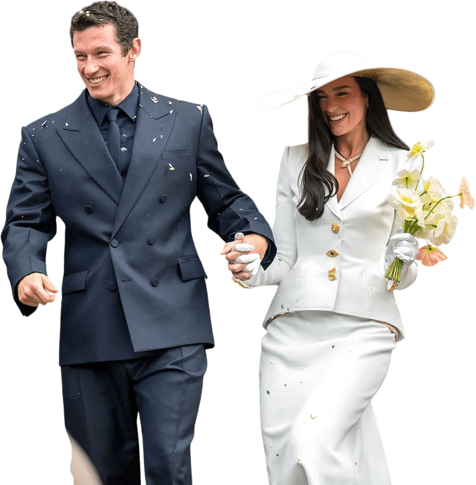 Dua Lipa’s wedding suit