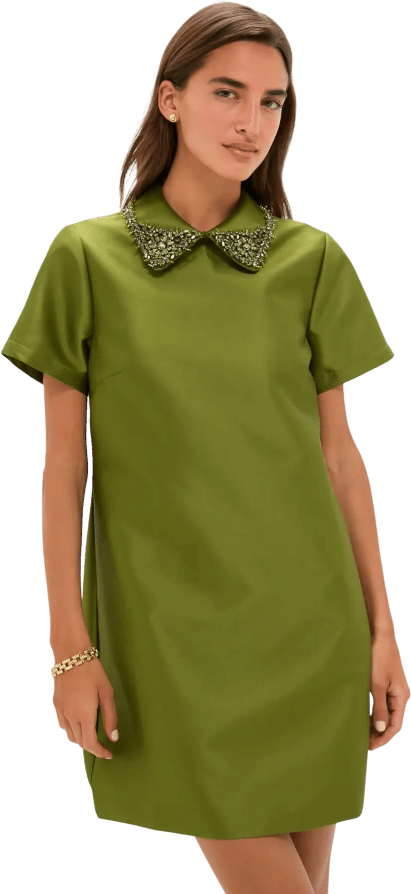 Embellished Aurelie Shift Dress