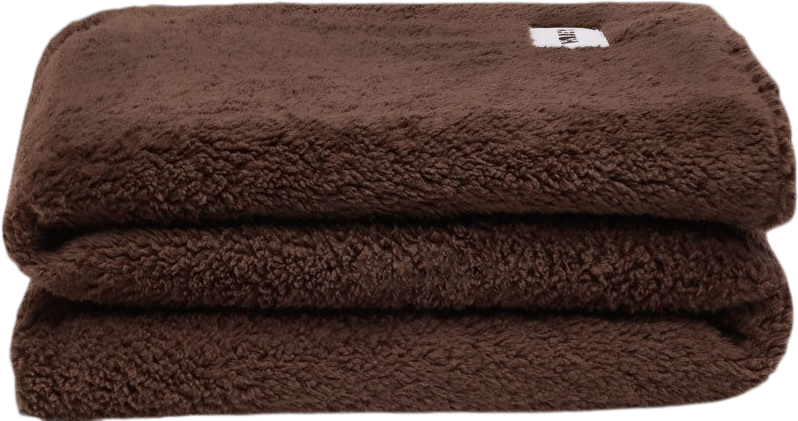 Hommey Faux Fur Throw Blanket - Chocolate