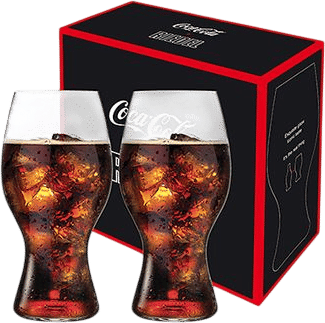 Coca-Cola Collaboration Glass