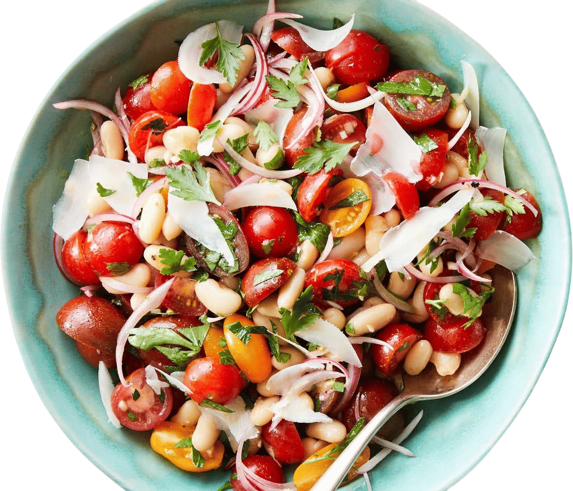 Cherry Tomato and White Bean Salad (Lidey Heuck)