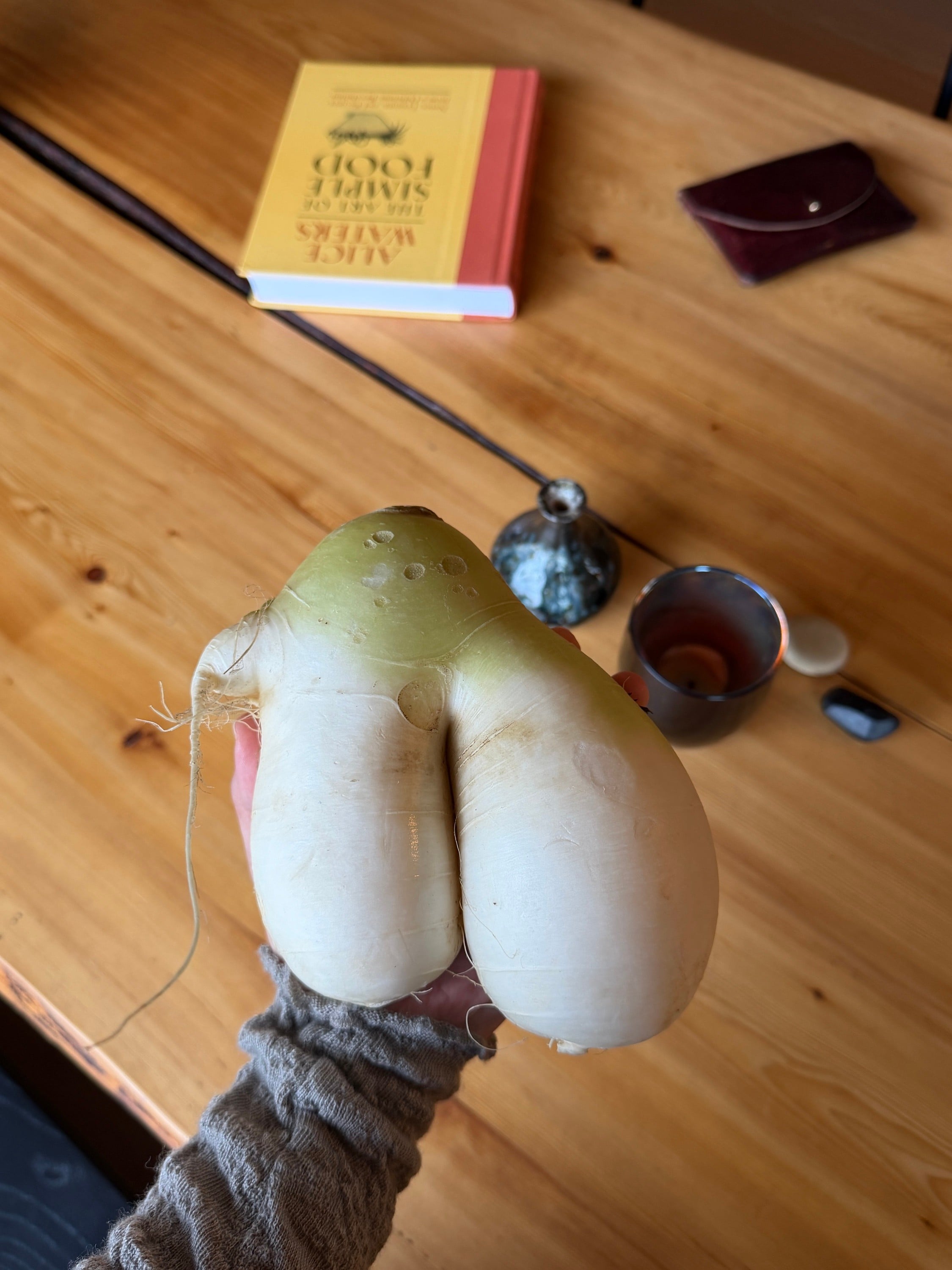 Root vegetable pants/butts