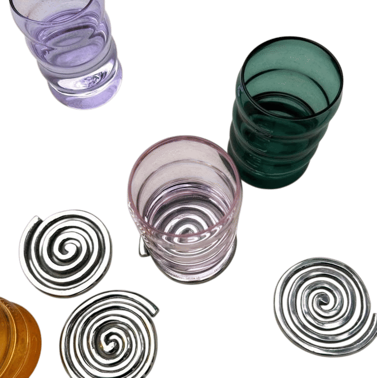 Spiral Coasters - Set of 4