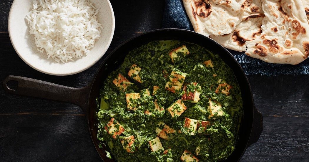 Saag paneer