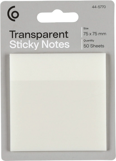 Transparent Sticky Notes