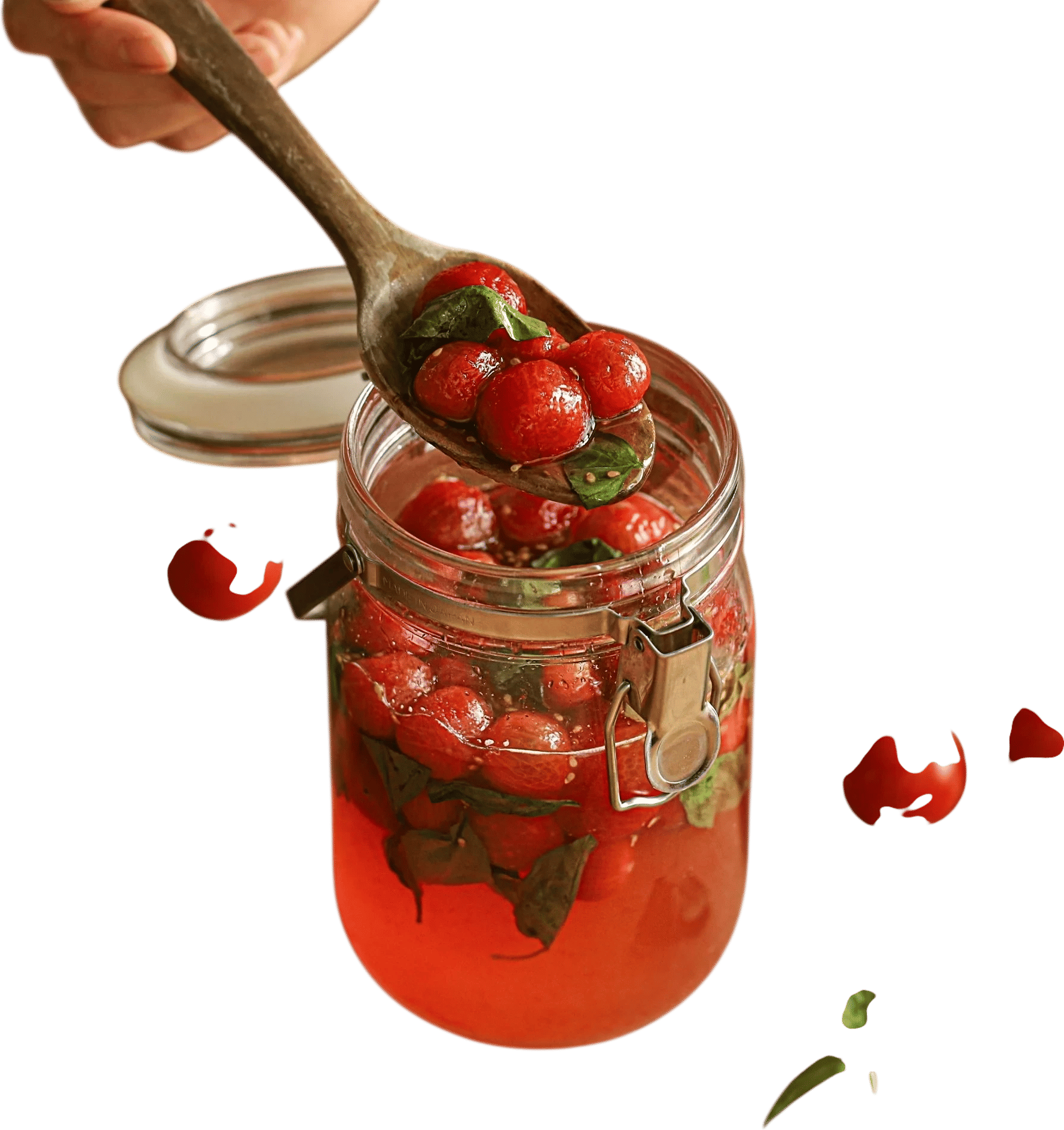 Tomato-Basil Cheong Recipe
