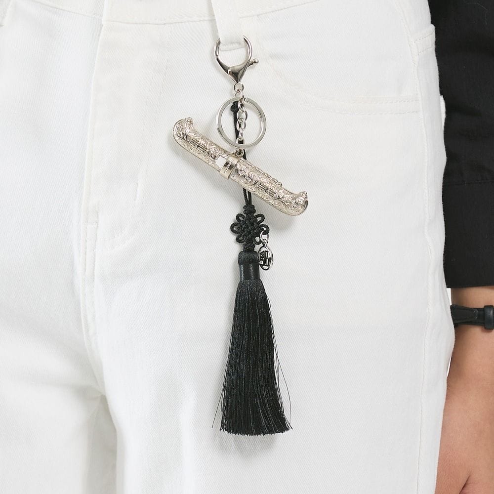 leesle 리슬 | eunjangdo 은장도 norigae 노리개 keychain (black)