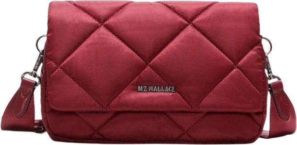 MZ Wallace Claret Madison Flap Crossbody