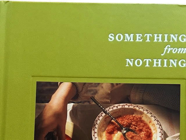 allison roman something from nothing recipe book