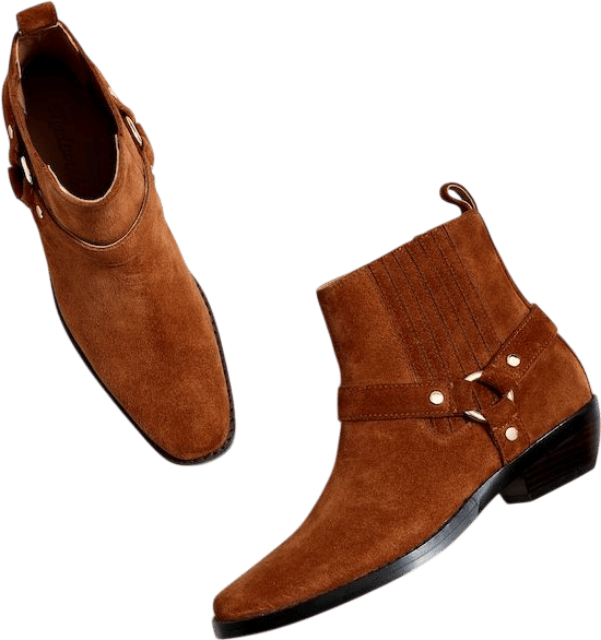 Madewell The Santiago Western Ankle Boot