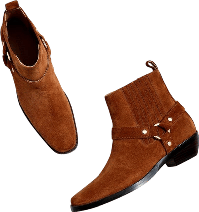 The Santiago Western Ankle Boot