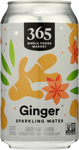 365 whole foods ginger sparkling water