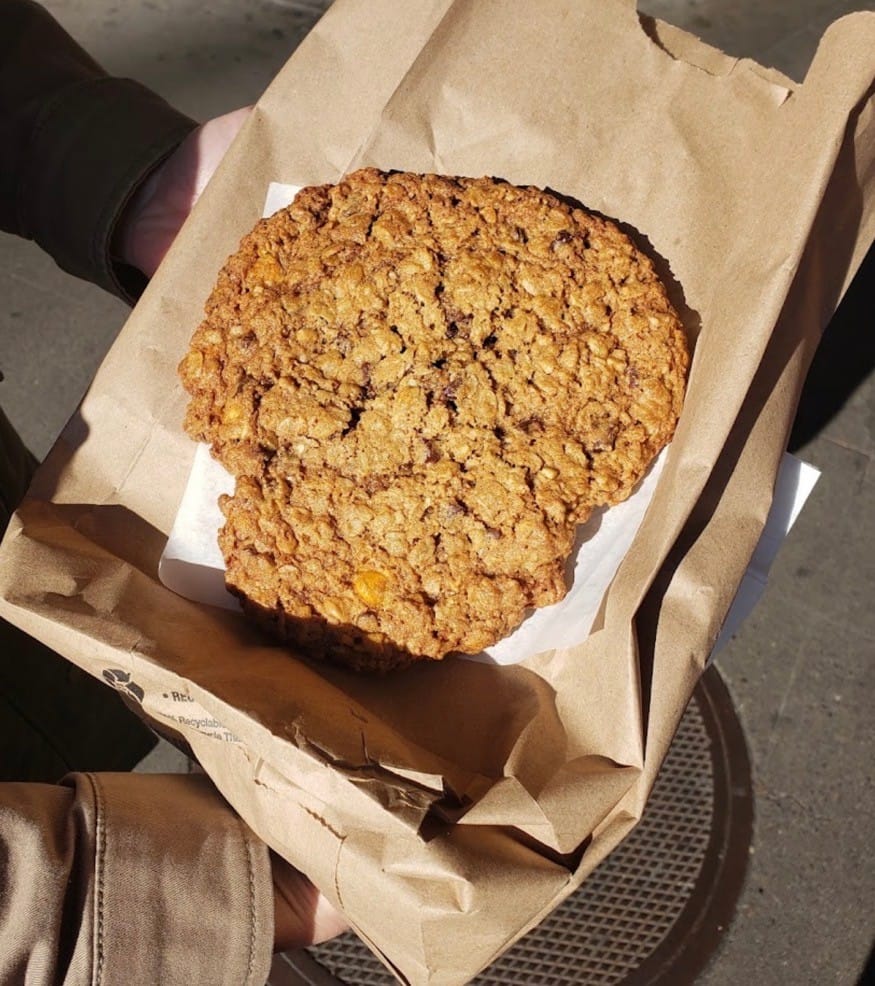 Cinnamon Works monster cookie @ pike place market (Seattle, WA)