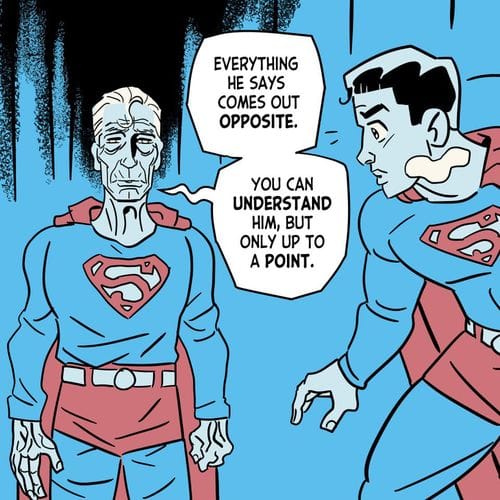 Dan Schkade Draws “David Lynch’s SUPERBOY”