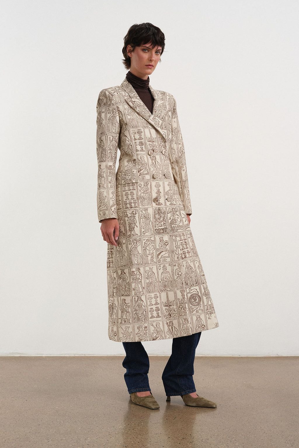 Grover Rad Tarot Fitted Coat