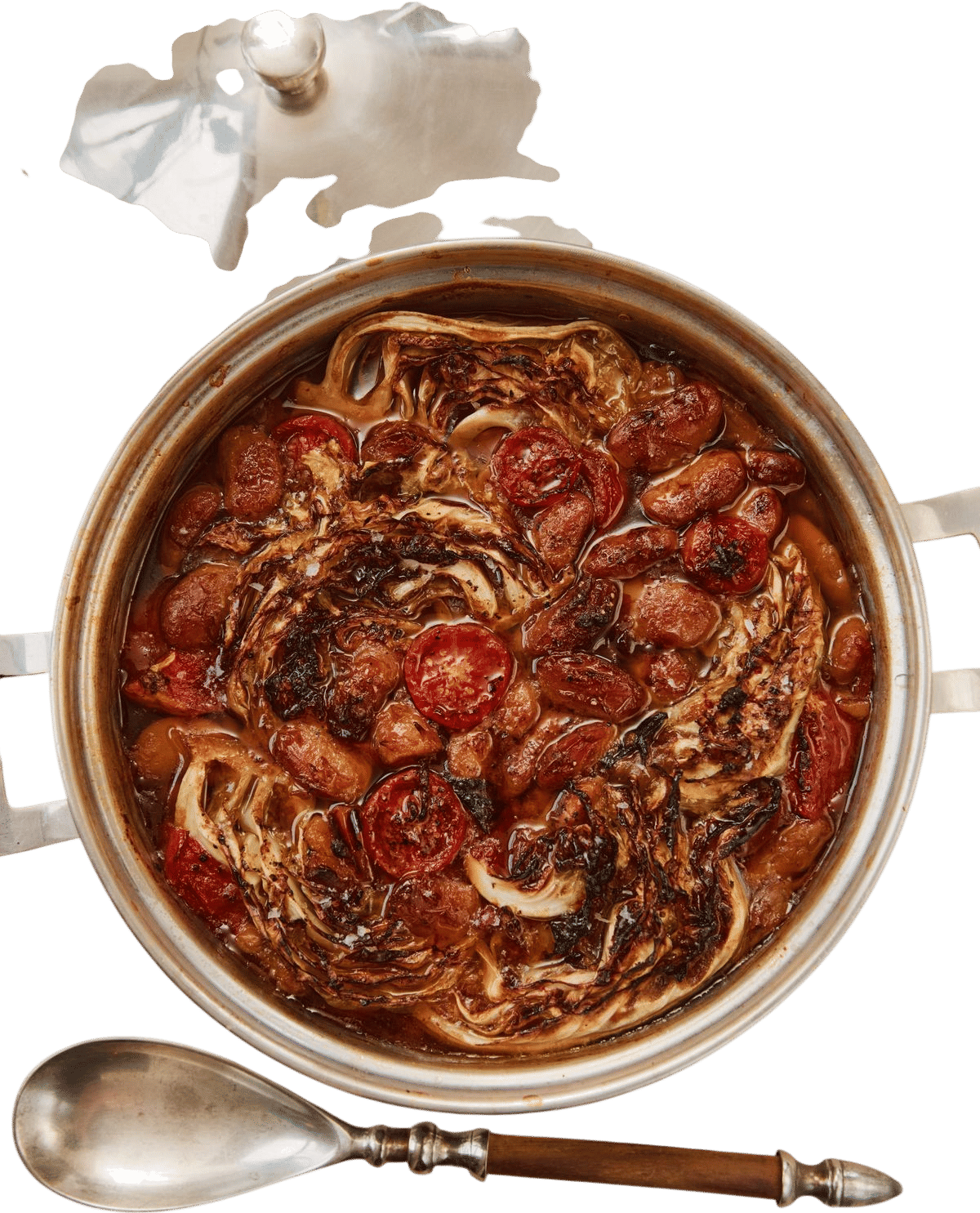 Caramelized Beans with Tomato & Cabbage (Alison Roman)