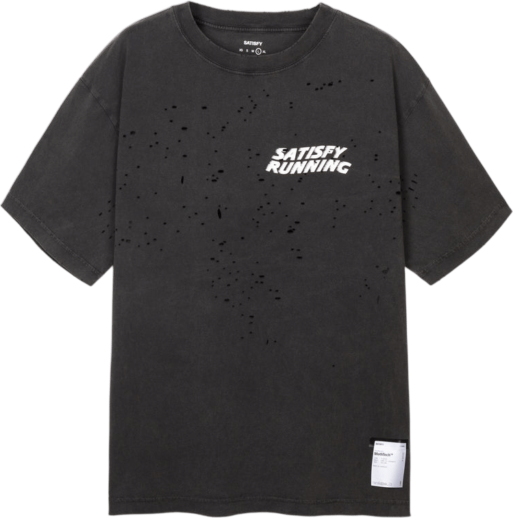 MothTech T-Shirt - Aged Black