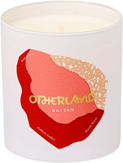 Rattan Candle