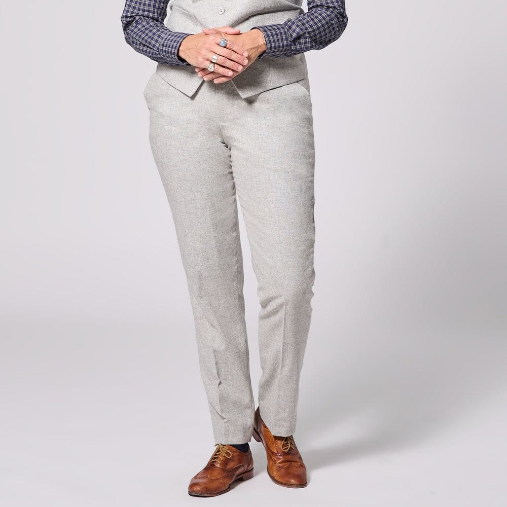 kirrin finch | finch suit trouser (heather grey)