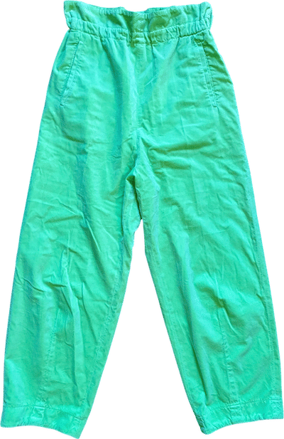 Green Velvet Pants