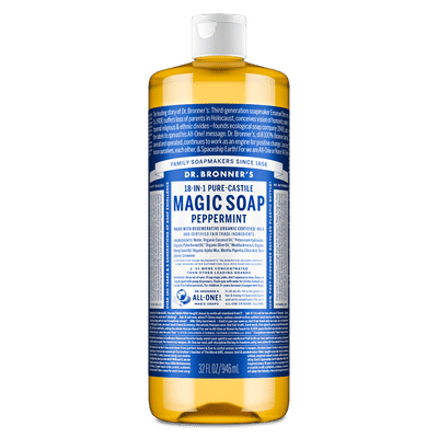 Peppermint Pure-Castile Liquid Soap