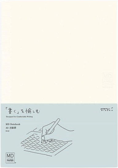 Midori MD Notebook - A5 Grid