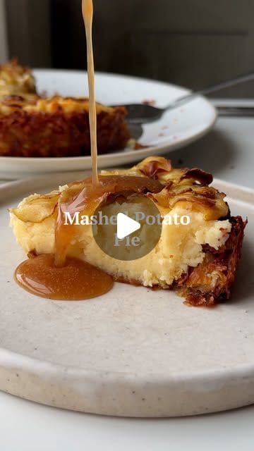 Nicola Lamb's potato tart with potatoes three ways