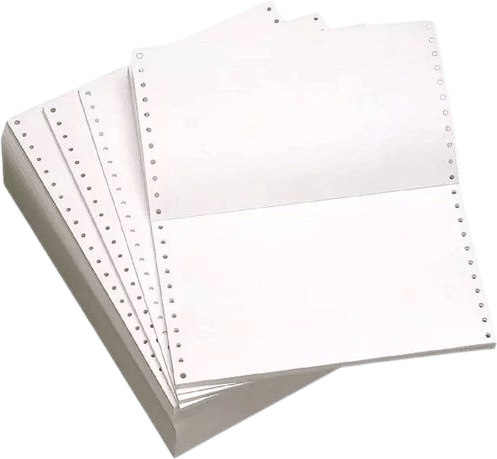 Dot matrix paper