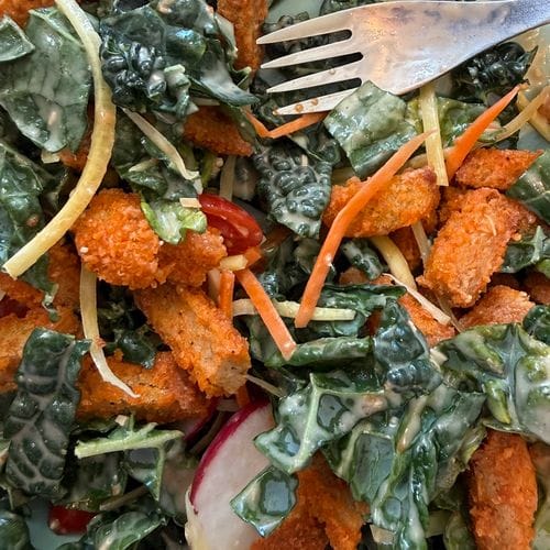 you’re only ever 20 minutes from a buffalo caesar salad