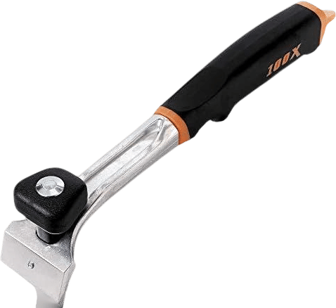 Warner 2" Carbide 100X Soft Grip Scraper with Knob, 10018