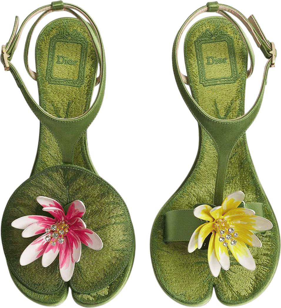 Dior Nymphéas Heeled Sandal